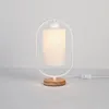 Table Lamps 2022 Original 1Pc E27 Nordic Simple Bedroom Bedside Desk Lamp Home Wooden Base LED Reading Night Light