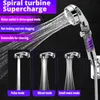 Bathroom Shower Heads High Pressure 3-Function SPA shower head with switch onoff button Filter Bath Water Saving 221103