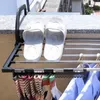 Appendini Rack Scarpe pieghevoli Asciugamano Radiatore Appendiabiti Stendibiancheria Asciugatrice Stendibiancheria 5 Portabarra Accessori per la decorazione della casa 221104