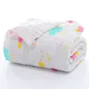 Filtar Swaddling Swaddle Muslin Born Wrap For Child Kids Boys Girls Bedding Bath Handduk Bomullsvagn Cover Spädbarn 221103