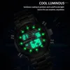 Relojes de pulsera Relojes LIGE para hombres 2022 Reloj de cuarzo clásico original de lujo Cronógrafo analógico Deportes Reloj de pulsera de banda de acero impermeable