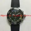 Selling Luxus Herrenuhren herenhorloge Sport rubberen band Quartz multifunctionele chronograaf Horloge reloj de lujo321J