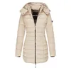 Women's Downs Parkas Parkas à capuche femmes doudoune automne hiver manteau classique mode vêtements jaune rouge bleu gris noir vert manteau femme