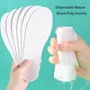 Shoe Parts Accessories 10 pairs Disposable Insoles nature wood pulp breathable sweat white color comfortable shoe Pad for Men and Women 221103