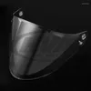 Motorradhelme Helmvisier Gesichtsschutz für KYT GP Shield Capacete Moto Windschutzscheibe Visera UV-Schnitt Staubdichtes Motorradzubehör