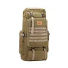 Duffel Väskor 80L Super Capacity Canvas ryggsäck män reser bagage duffle väska helg sport kvinnors stora resa