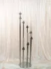 Candle Holders Metal Candlestick Round Base Wedding Table Centerpiece Candelabra Pillar Stand Road Lead Party Decoration
