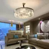 Anhängerlampen Kristall Kronleuchter Wohnzimmer kreatives Esslicht Luxus moderne minimalistische runde Schlafzimmer El Model