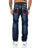 Jeans da uomo Jeans dritti da uomo a vita alta Jean Primavera Abbigliamento da uomo Jeans Boyfriend Streetwear Cacual Designer Pantaloni di jeans larghi Pantaloni T221102