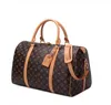 Bolsa de equipaje de viaje grande para hombre de 55 cm con llave y candado para hombre, bolso de mano de cuero, bolso de lona, bolsos de hombro Courrier, bolsos cruzados NIUH