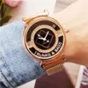 Reloj de cuarzo de marca para mujer Lady Girl estilo cristal acero metal banda magnética relojes de pulsera L072768