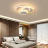 Chandeliers Modern Led Chandelier With Remote Control For Dining Room Bedroom Kitchen Round Acrylic Hanging Ceiling Lamp Interior Lighting