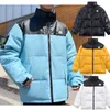 Men's Down Puffer Jackets de couro casacos de casacos de moda masculino mulheres clássicas à prova de vento