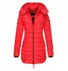 Parka da donna Parka con cappuccio Parka da donna Piumino Autunno Inverno Cappotto Classico Abbigliamento moda Giallo Rosso Blu Grigio Nero Verde Manteau Femme