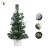 Décorations de noël 20/30/40cm fenêtre de bureau Mini sapin de noël scène de plante en pot prix spécial