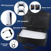 Cases Covers Bags Carrying Case for PS5 Travel Storage Disc/Digital Edition and Controllers Protective Shoulder Game Cards Accessories 221104