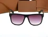 Designer großer Rahmen Sonnenbrillen Herren Seitenbrief polarisierte Sonnenbrille Luxus Mode Womens Square Sommer Sonnenglas