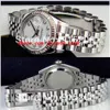 Orologi di lusso di alta qualità 2017 Ladies 18k White Diamond 179174 Polso sportivo da donna automatico Madreperla bianca Have250D