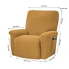 Stoelbedekkingen Recliner Slipcovers Stretch Fabric voor ligstoelen enkele stoel bankafdekking anti