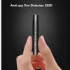 2020 Pen Anti Spy Camera Detector Wireless RF Signal Pinhole Scanners Hidden Cam Audio Bug GSM GPS Device Finder2646