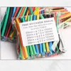 Lighting Accessories 100 Pcs/set Heat Shrink Tube Kit Insulation Sleeving Wire Wrap For Wires Repairs Soldering Automotive Wiring