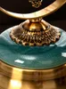 Orologi da tavolo Orologio da tavolo di lusso Miniature in metallo retrò Decorazione della casa Soggiorno Scrivania Reloj De Mesa Regalo