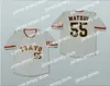 Jerseys de béisbol Hideki Matsui Yomiuri Giants Sadaharu oh Japón Béisbol Jersey Stitch cosido nuevo gris Número de nombre personalizado