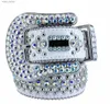 2022 Ceinture de créateur Bb Simon Ceintures pour hommes femmes Ceinture de diamant brillant blanc cintura uomo boosluxurygoods 252512 10A