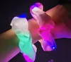 New Arrival Girls LED Luminous Scrunchies Hairband Ponytail Holder Headwear Elastic Hair Bands Solid Color Hair Accessories gift