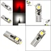 Bill￶kor 10st Super Bright T5 W3W W1 2W 70 73 74 79 85 3 LED -bil Dashboard -uppv￤rmningsindikator Wedge Light BB Instrument Lamp 12V DR DHKT8
