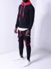 Требование подростков хип -хоп -стрит танцевальная одежда свободная капюшона пара одежда одежда сплайсин