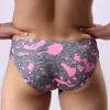 Onderbroek mannen ondergoed briefs huiskleding lage taille veter verstelbare print ademend snel droog voor zwemmen strandkleding