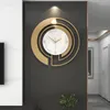 Relógios de parede Mecanismo de quartzo de luxo Silent Watch Nordic Creative Office Distal Minimalist Touchpient Horloge