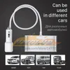 CC435 chargeur de voiture 3 prises adaptateur allume-cigare séparateur 2 USB chargeur de voiture avec affichage numérique compteur de tension téléphones mobiles