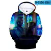 Hoodies masculinos 2022- Fashion outono 3d capuz de casaco de capuz masculina moletons casuais