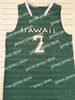 El baloncesto universitario viste camisetas personalizadas de baloncesto universitario de Hawaii 3 Eddie Stansberry 1 Drew Buggs 32 Samuta Avea 2 Webster