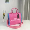 dames luxurys designer tassen handtas met grote capaciteit schoudermodabele draagbare vrouwelijke pakketten canvas praktische aktetas tweekleurige onderweg onder de go tote foto crossbody