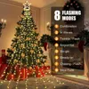 Strings Christmas LED Stars String Lights Outdoor 350 8 lägen Plug i vattentätt fairy Tree Light för Navidad Xmas Garden Room Decor