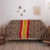 Designer -home Modern Blanket Fashion Adult Child Brand Luxury Designer Pattern Blanket Flannel Soft Blanket150x200cm