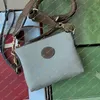Unisex Fashion Casual Designe Luxe Messenger Bag Crossbody Schoudertas TOTE Handtas Top Spiegel Kwaliteit 723306 Portemonnee