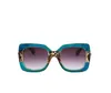 مصمم النظارات الشمسية نظارات العلامة التجارية في الهواء الطلق ظلال PC Farme Fashion Classic Ladies Sunglass
