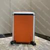 10A Luxury Brand Boarding Box Designer Suitcase High-End äkta läder Pull Rod Box förvaringsväska stor kapacitet Fritid Resor Rolling Bagage Trolley Case