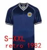 2022 2023 Home Schotland Jersey Men Football 23 23 Schotland voetbal jerseys Wereldbeker klassieker Vintage Retro 1982 1986 1994 1996 1998 NIEUW 03CG 03CG