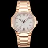 ZF 7118 Montre de Luxe Men Watches 35.2x8.62mm 324Sc-حركة ميكانيكية أوتوماتيكية رفيعة