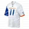 Vêtements de football universitaire américain Maillots de football personnalisés Boise State College 27 Jay Ajayi 19 Hank Bachmeier 34 Robert Mahone 24 George Holani