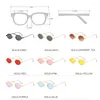 النظارات الشمسية HKNA 2022 Round Punk Women Retro Eyewear Women/Men Grand Grands Glasses Mirror Gafas de Sol Para Hombre UV400
