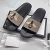 Women Slippers Sandals Flip Flops Casual Slipper Bag Shoes Wide Flat Summer Printing With Flower Box Dust Designer Men