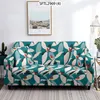 Stoelbedekkingen Bloemprint 3-zitplaat Sofa Cover L Vorm Krassen Post grote banken Plaids en grote 3-zits bank