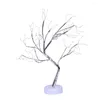 Lampade da tavolo Albero di Natale romantico Lampada da fata Regali di festival Decorazione domestica USB / Luce notturna a 108 LED alimentata a batteria