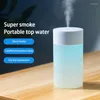 Lampes de table 260ml USB Humidificateur d'air avec veilleuse Huile essentielle Atomiseur Home Office Voiture Grande capacité Portable Diffuseur Purificateur